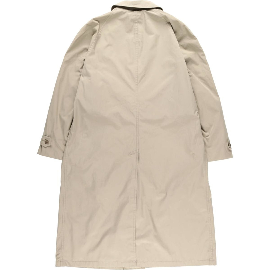 Brooks Brothers Balmacaan Coat, Made in USA, Men's XL polyester Beige type Vintage Second Hand