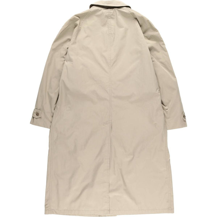 Brooks Brothers Balmacaan Coat, Made in USA, Men's XL polyester Beige type Vintage Second Hand