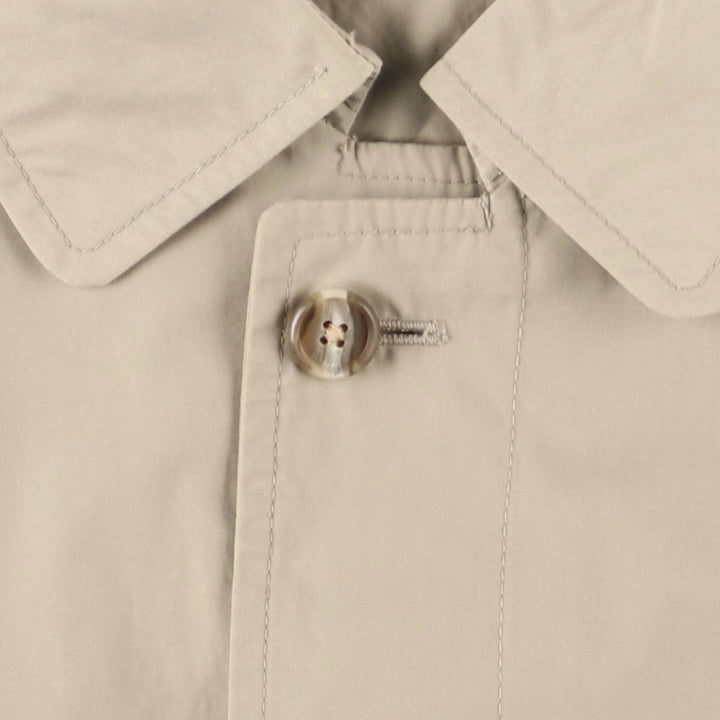 Brooks Brothers Balmacaan Coat, Made in USA, Men's XL polyester Beige type Vintage Second Hand