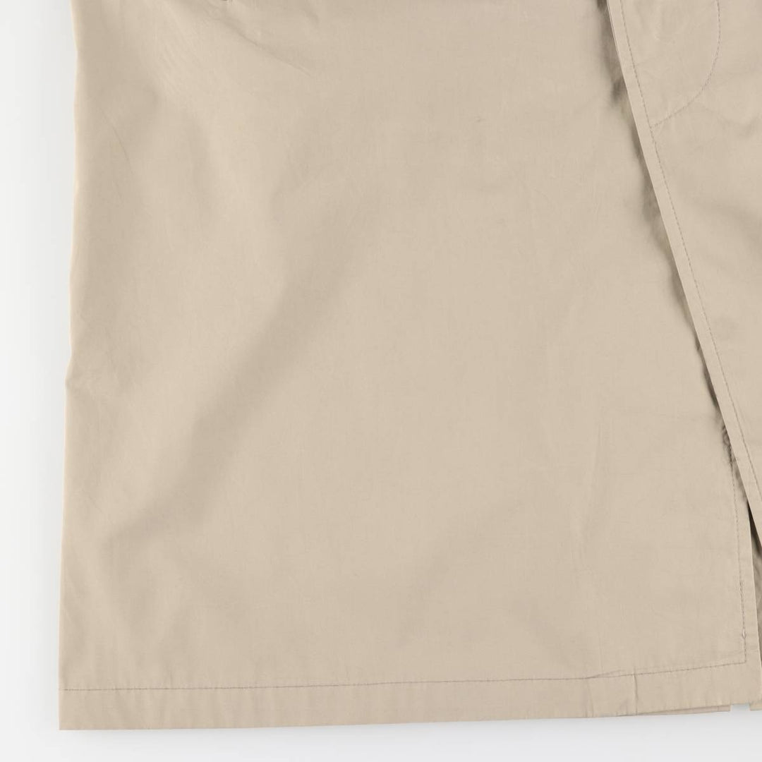 Brooks Brothers Balmacaan Coat, Made in USA, Men's XL polyester Beige type Vintage Second Hand