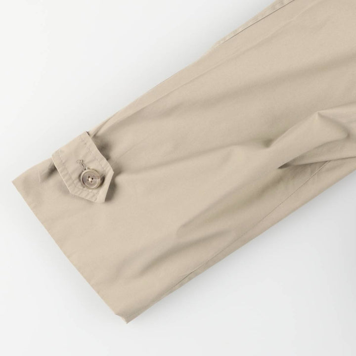 Brooks Brothers Balmacaan Coat, Made in USA, Men's XL polyester Beige type Vintage Second Hand