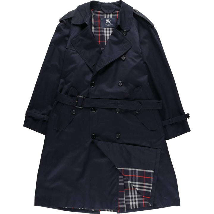 Burberry's BURBERRY LONDON trench coat, women's size XS polyester navy blue type Vintage Second Hand
