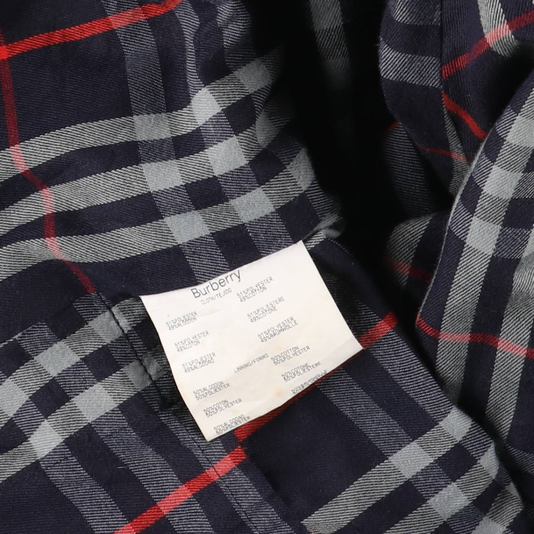 Burberry's BURBERRY LONDON trench coat, women's size XS polyester navy blue type Vintage Second Hand