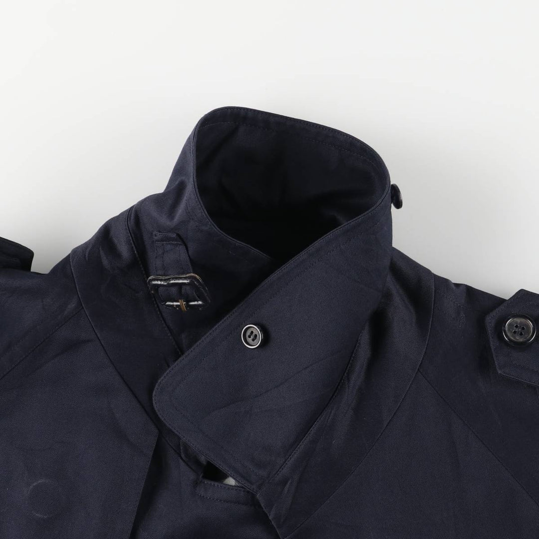 Burberry's BURBERRY LONDON trench coat, women's size XS polyester navy blue type Vintage Second Hand