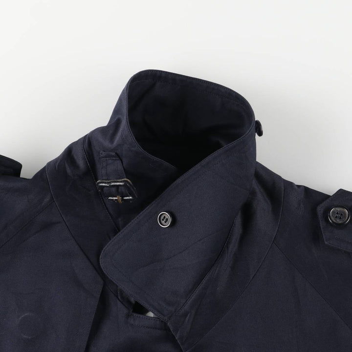 Burberry's BURBERRY LONDON trench coat, women's size XS polyester navy blue type Vintage Second Hand