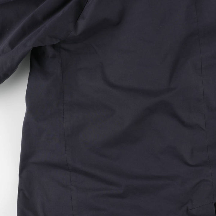 Burberry's BURBERRY LONDON Balmacaan Coat, Made in Spain, Women's Size XS polyester navy blue type Vintage Second Hand