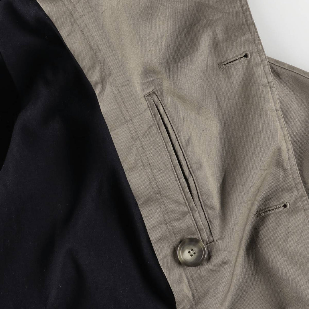 Ralph Lauren Chaps trench coat, women's size L cotton Khaki type Vintage Second Hand