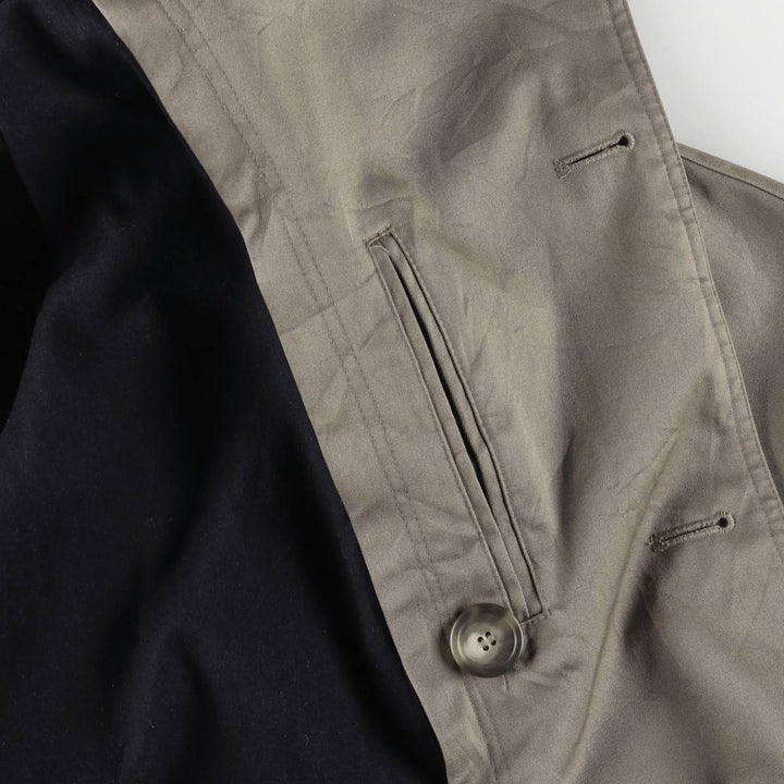 Ralph Lauren Chaps trench coat, women's size L cotton Khaki type Vintage Second Hand