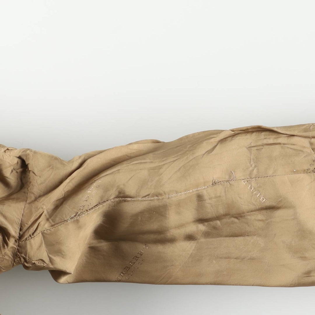 Burberry's BURBERRY LONDON Check Pattern Wool Tailored Jacket, Women's Size M wool brown type Vintage Second Hand