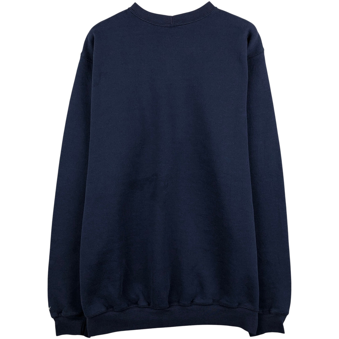 Carhartt Advertising Sweatshirt, Men's Size L cotton navy blue type Vintage Second Hand