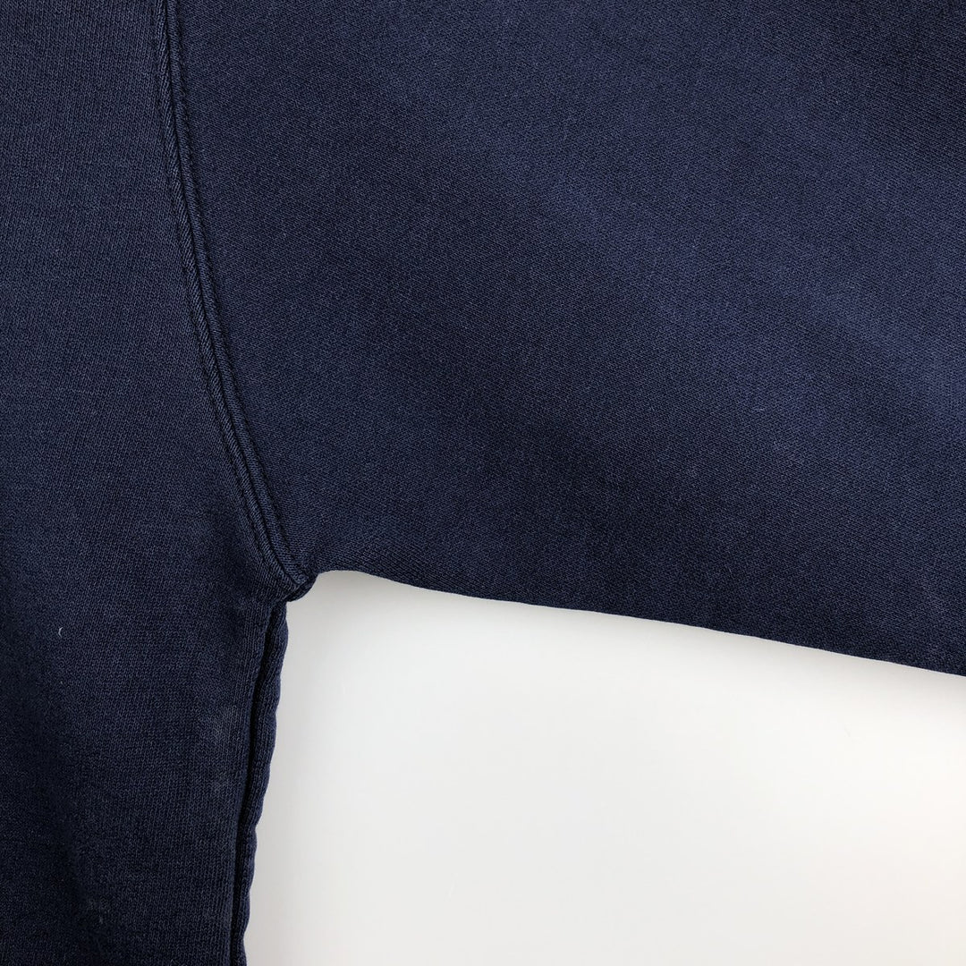 Carhartt Advertising Sweatshirt, Men's Size L cotton navy blue type Vintage Second Hand