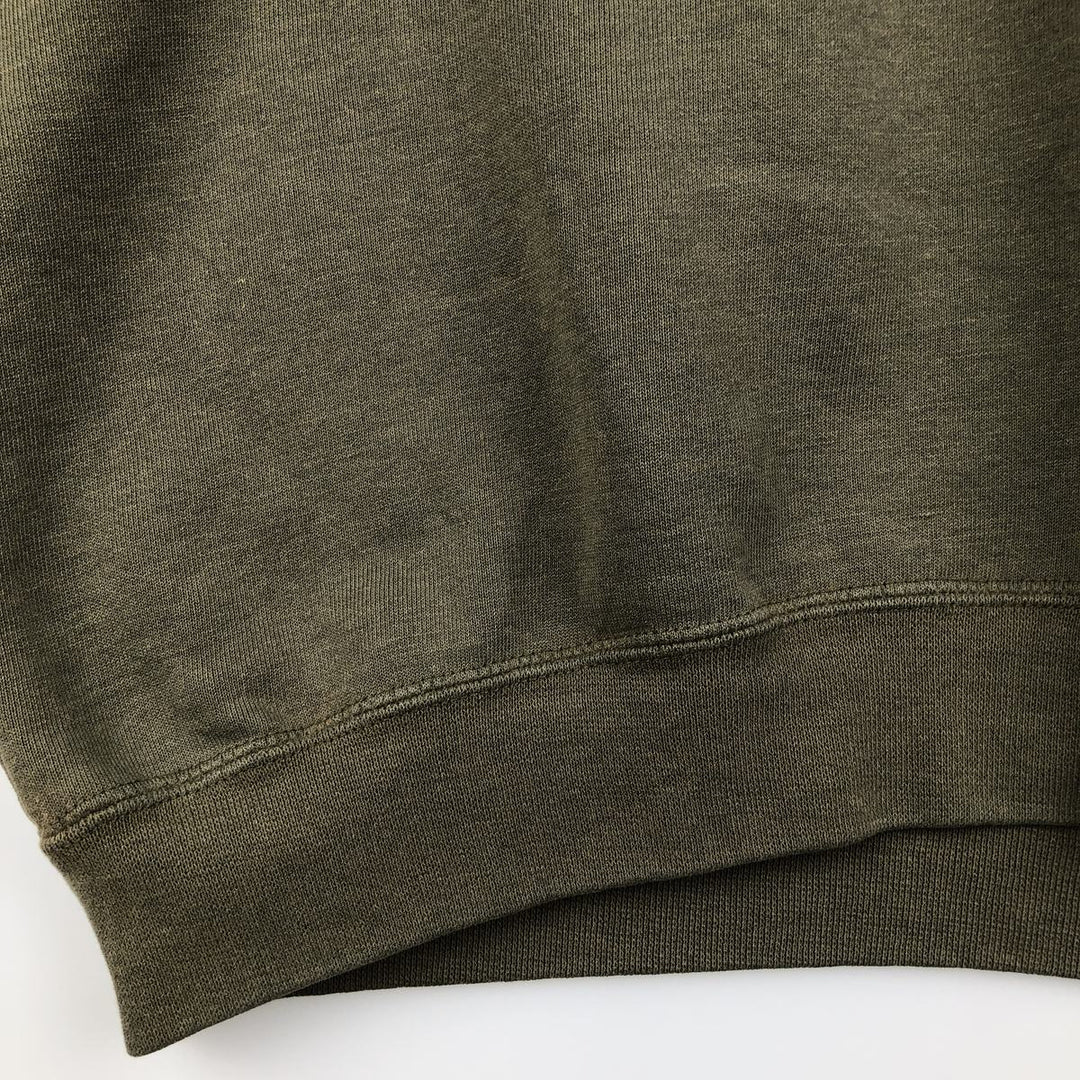 Carhartt One Point Logo Sweatshirt, Men's XL unclear Khaki type sage green Vintage Second Hand