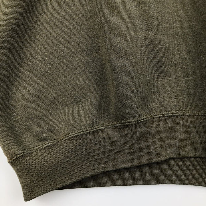 Carhartt One Point Logo Sweatshirt, Men's XL unclear Khaki type sage green Vintage Second Hand