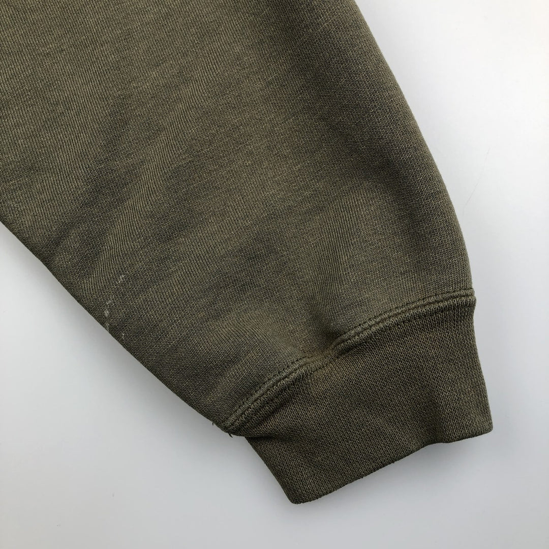 Carhartt One Point Logo Sweatshirt, Men's XL unclear Khaki type sage green Vintage Second Hand
