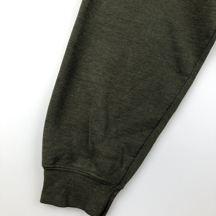 Carhartt One Point Logo Sweatshirt, Men's Size L cotton Khaki type Vintage Second Hand