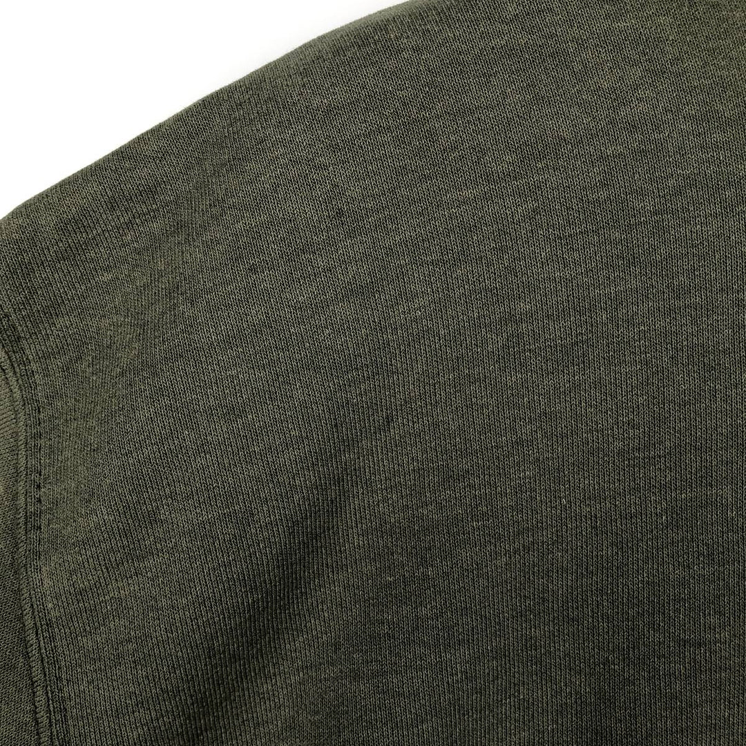 Carhartt One Point Logo Sweatshirt, Men's Size L cotton Khaki type Vintage Second Hand