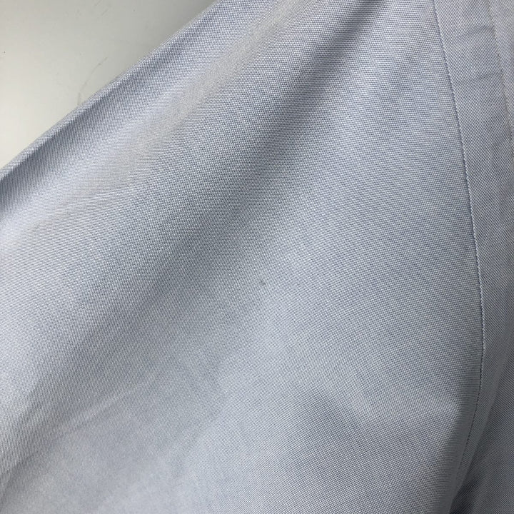 Ralph Lauren YARMOUTH long sleeve button down shirt, men's XL size cotton Blue type light blue Vintage Second Hand
