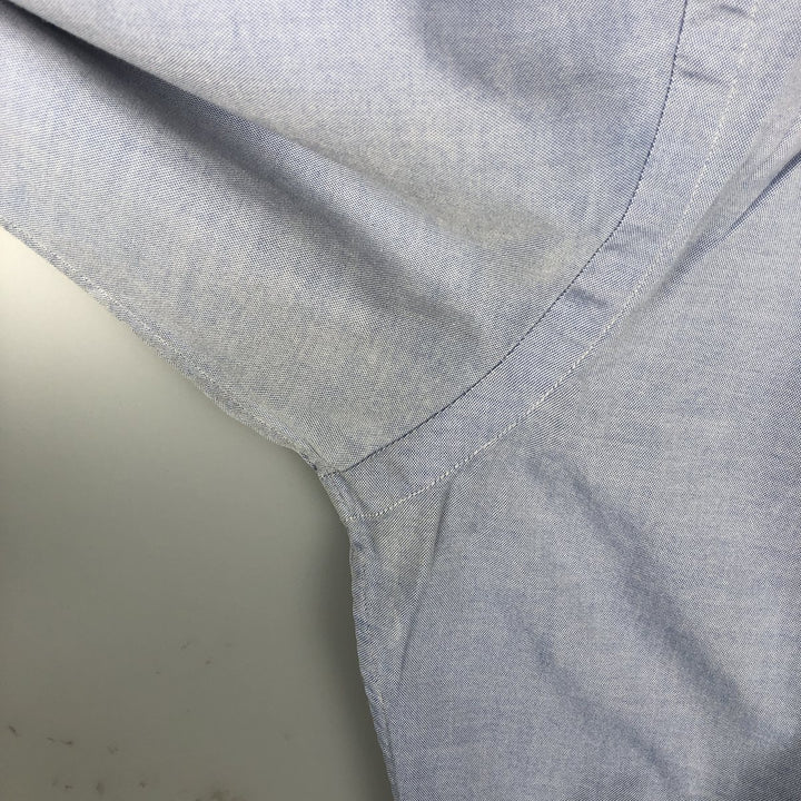 Ralph Lauren YARMOUTH long sleeve button down shirt, men's size M cotton Blue type light blue Vintage Second Hand
