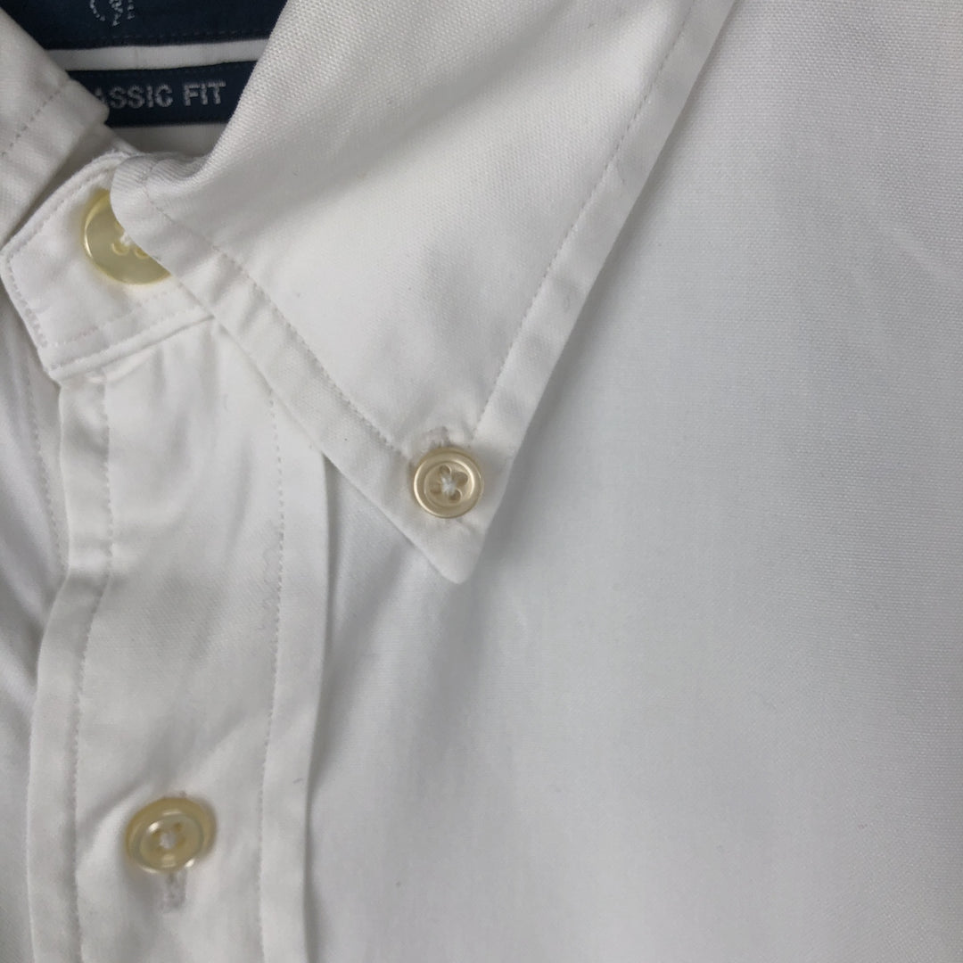 Ralph Lauren Classic Fit Long Sleeve Button Down Shirt Men's XL cotton white type Vintage Second Hand