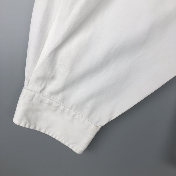 Ralph Lauren Classic Fit Long Sleeve Button Down Shirt Men's XL cotton white type Vintage Second Hand