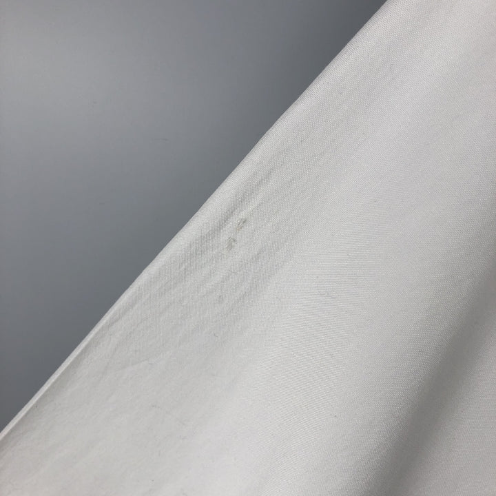 Ralph Lauren YARMOUTH long sleeve button down shirt, men's size L cotton white type Vintage Second Hand