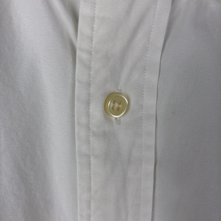 Ralph Lauren BLAKE long sleeve button down shirt, men's XL size cotton white type Vintage Second Hand