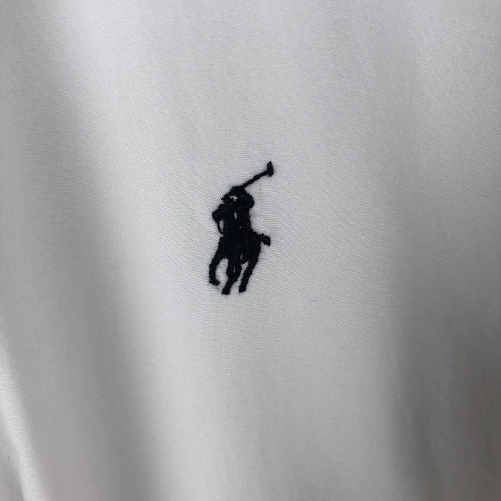 Ralph Lauren BLAKE long sleeve button down shirt, men's XL size cotton white type Vintage Second Hand