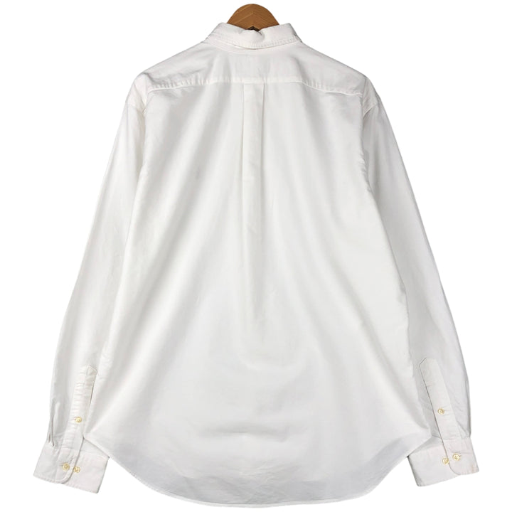 Ralph Lauren Classic Fit Long Sleeve Button Down Shirt Men's XL cotton white type Vintage Second Hand