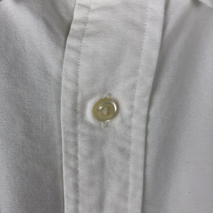 Ralph Lauren Classic Fit Long Sleeve Button Down Shirt Men's XL cotton white type Vintage Second Hand