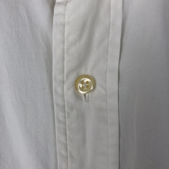 Ralph Lauren POLO by Ralph Lauren REGENT CLASSIC FIT long-sleeved cotton shirt with cuffs, men's size L cotton white type Vintage Second Hand
