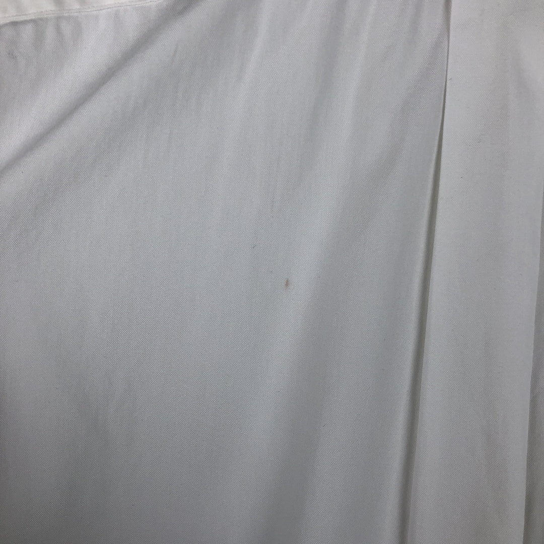 Ralph Lauren Classic Fit Long Sleeve Button Down Shirt, Men's Size L cotton white type Vintage Second Hand