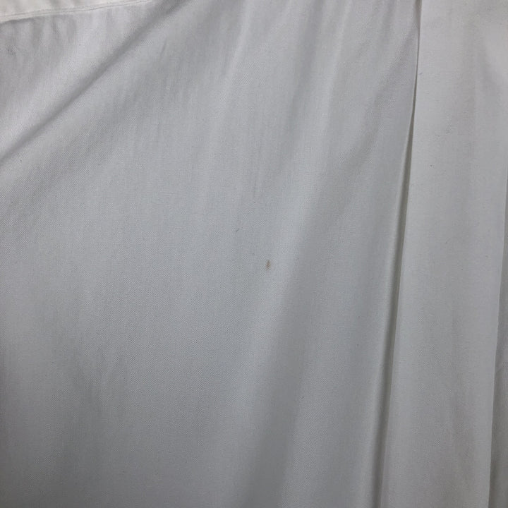 Ralph Lauren Classic Fit Long Sleeve Button Down Shirt, Men's Size L cotton white type Vintage Second Hand