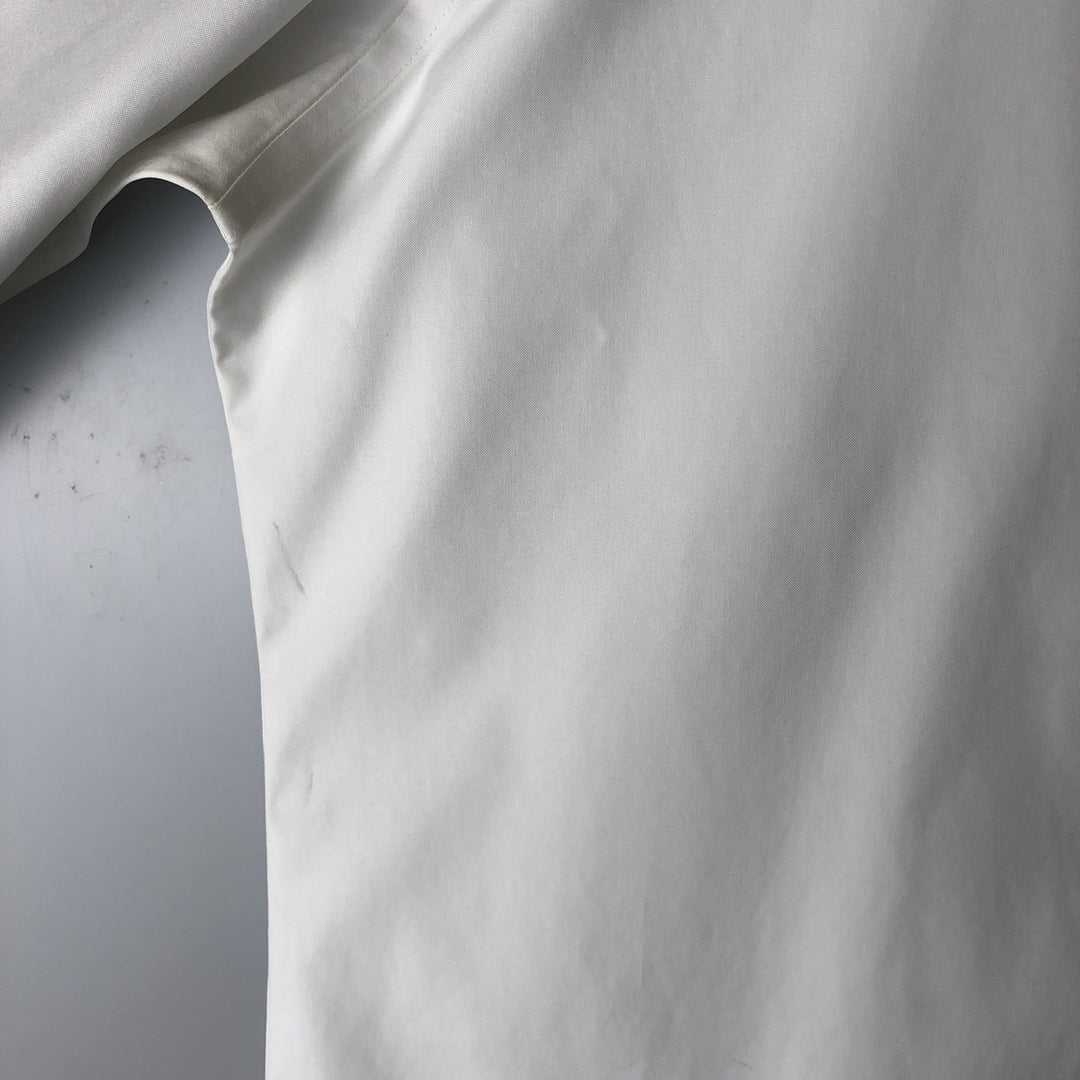Brooks Brothers Est.1818 Classic Long Sleeve Button-Down Shirt, Men's Size L Supima Cotton white type Vintage Second Hand