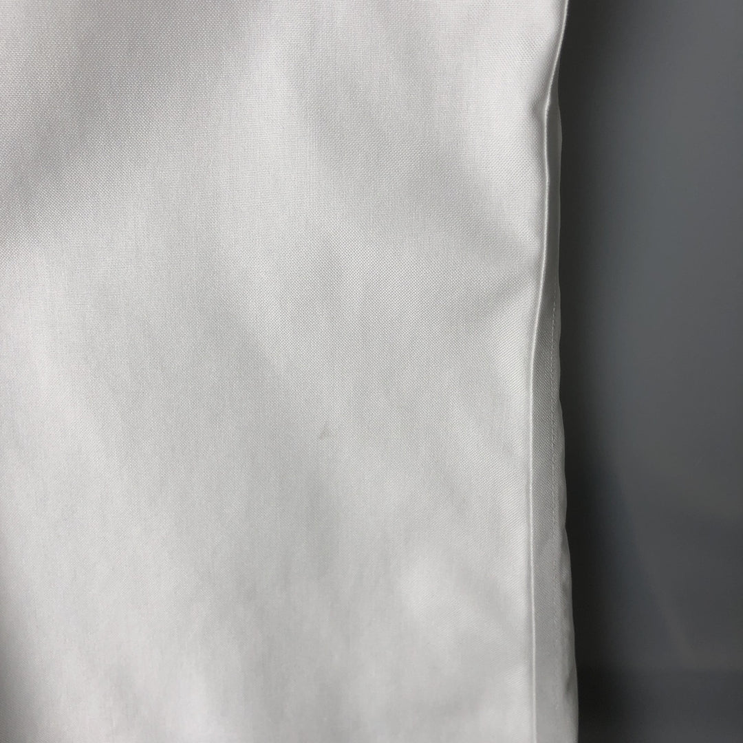 Brooks Brothers Est.1818 Classic Long Sleeve Button-Down Shirt, Men's Size L Supima Cotton white type Vintage Second Hand