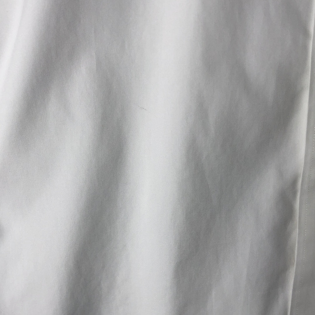 Brooks Brothers Est.1818 Classic Long Sleeve Button-Down Shirt, Men's Size L Supima Cotton white type Vintage Second Hand
