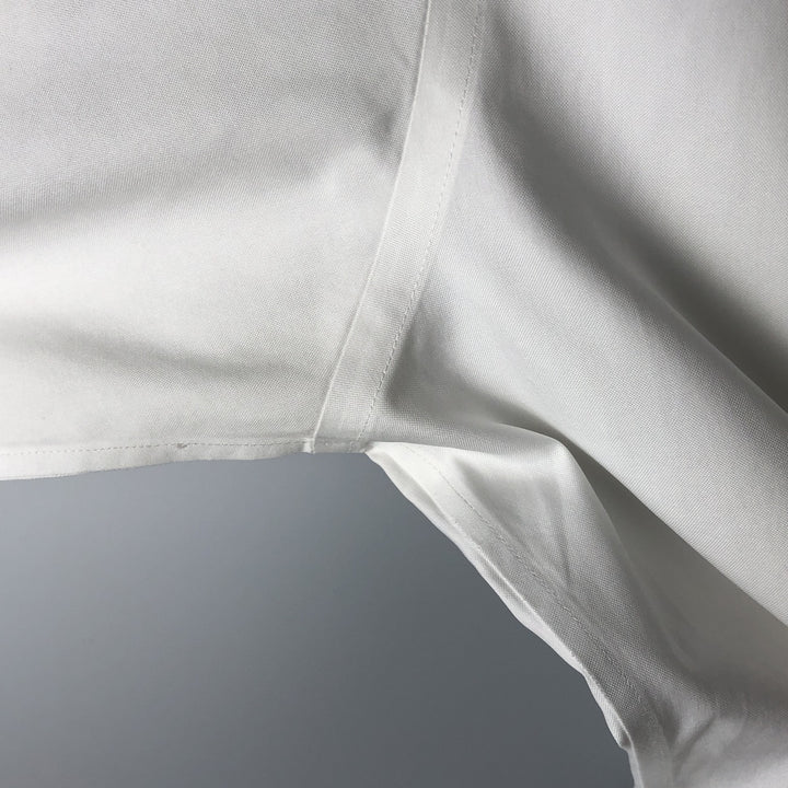 Brooks Brothers Est.1818 Classic Long Sleeve Button-Down Shirt, Men's Size L Supima Cotton white type Vintage Second Hand