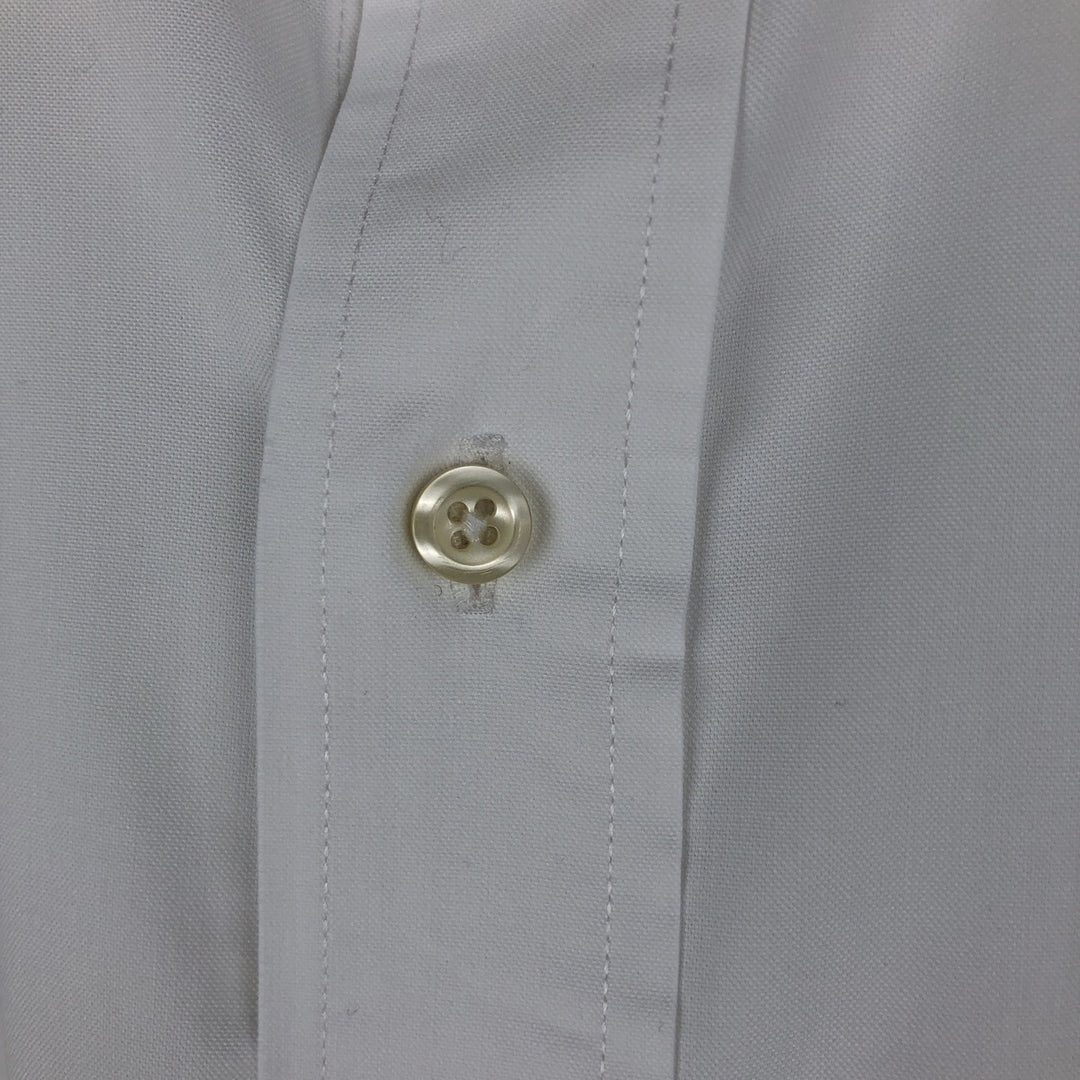 Brooks Brothers 346 long sleeve cotton shirt, men's size M cotton white type Vintage Second Hand