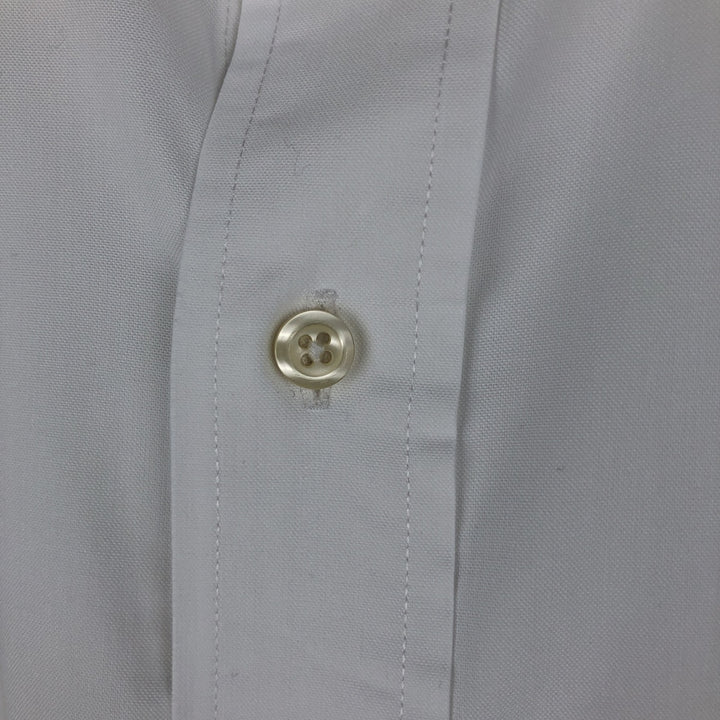 Brooks Brothers 346 long sleeve cotton shirt, men's size M cotton white type Vintage Second Hand
