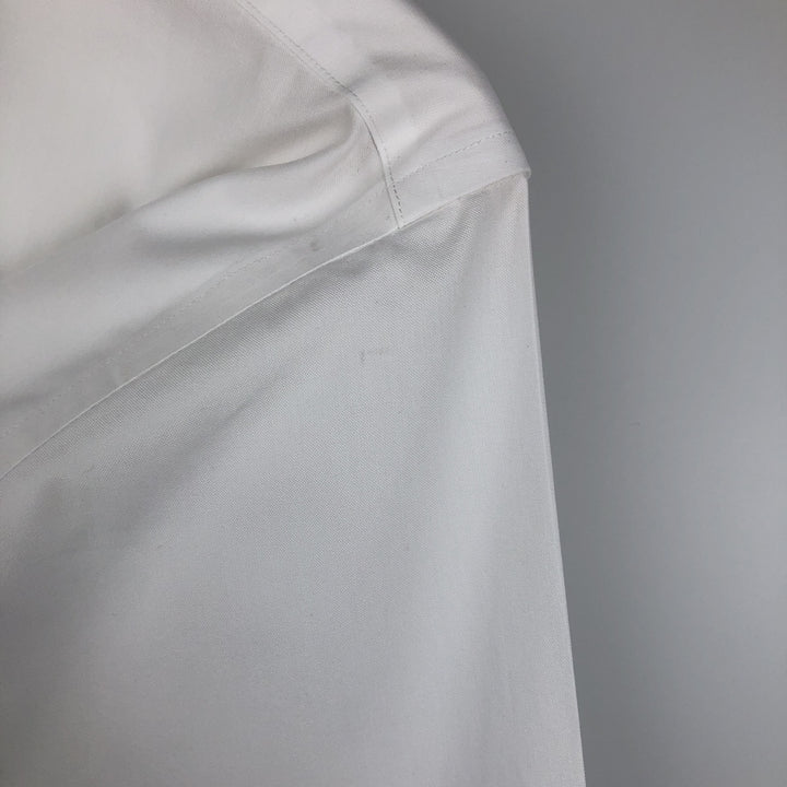 Brooks Brothers 346 long sleeve cotton shirt, men's size M cotton white type Vintage Second Hand