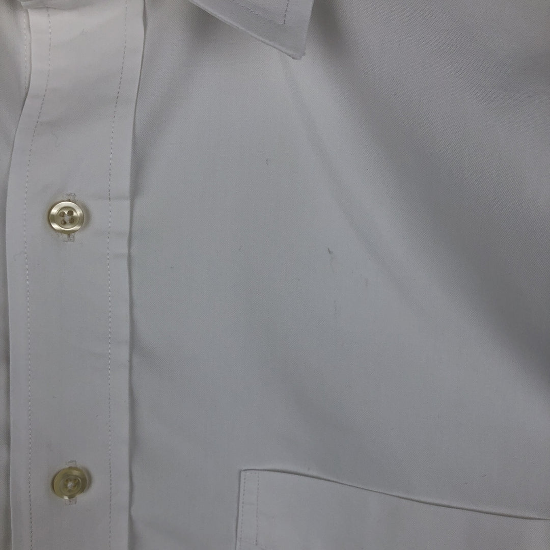 Brooks Brothers 346 long sleeve cotton shirt, men's size M cotton white type Vintage Second Hand
