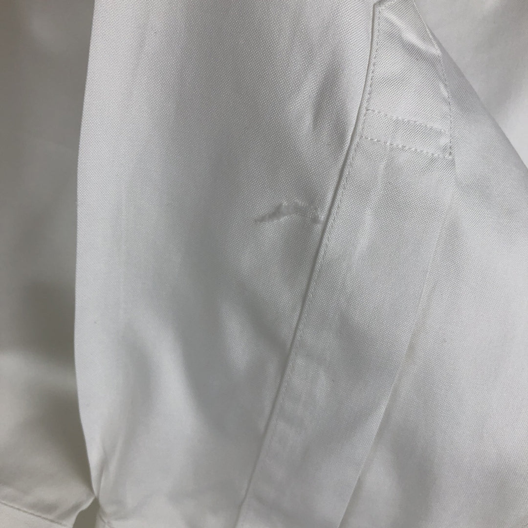 Brooks Brothers Est.1818 Long Sleeve Cotton Shirt, Men's Size L Supima Cotton white type Vintage Second Hand