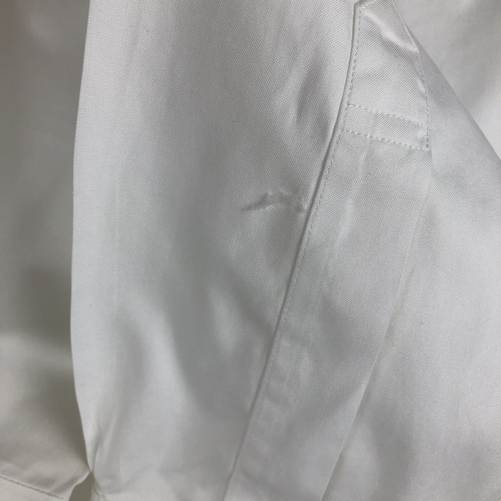Brooks Brothers Est.1818 Long Sleeve Cotton Shirt, Men's Size L Supima Cotton white type Vintage Second Hand