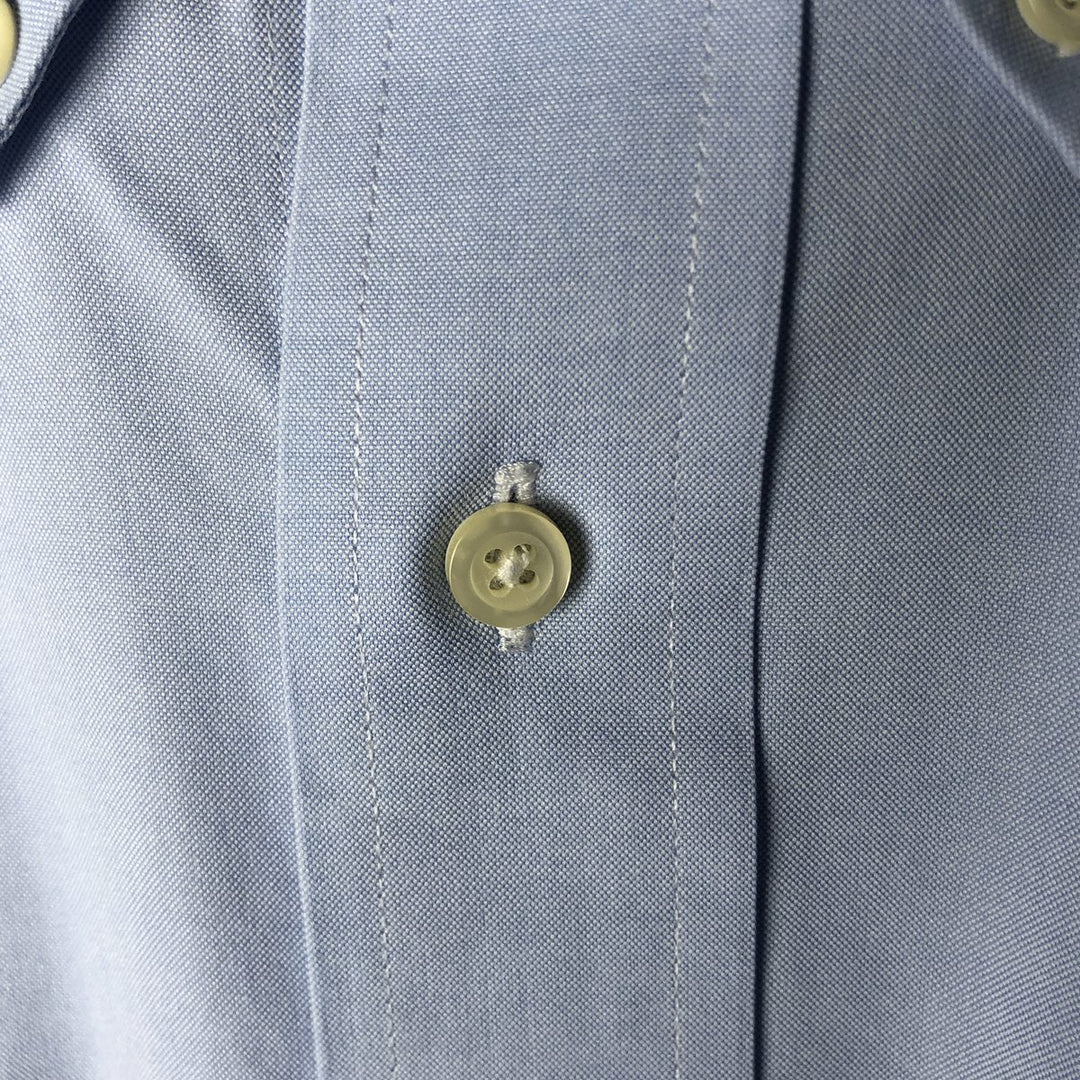 Brooks Brothers Est.1818 Long Sleeve Button-Down Shirt, Men's Size L cotton Blue type light blue Vintage Second Hand