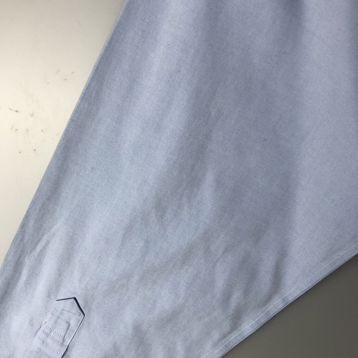 Brooks Brothers Est.1818 Long Sleeve Button-Down Shirt, Men's Size L cotton Blue type light blue Vintage Second Hand