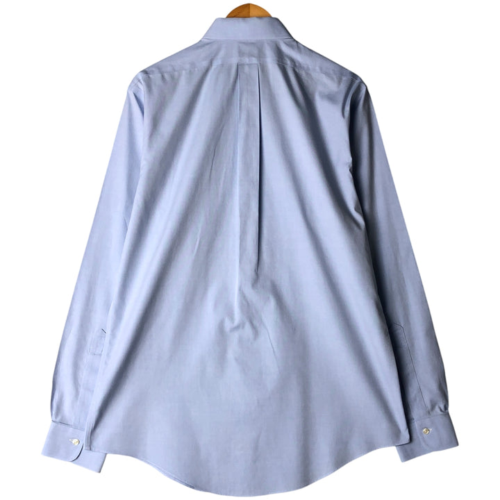 Brooks Brothers Est.1818 Long Sleeve Cotton Shirt, Men's Size L cotton Blue type light blue Vintage Second Hand