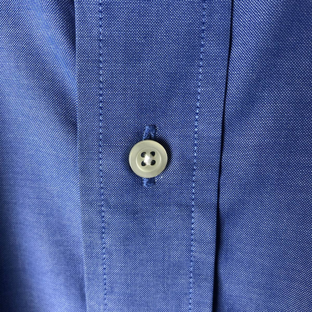 Brooks Brothers Est.1818 Long Sleeve Cotton Shirt, Men's XL cotton blue type Vintage Second Hand