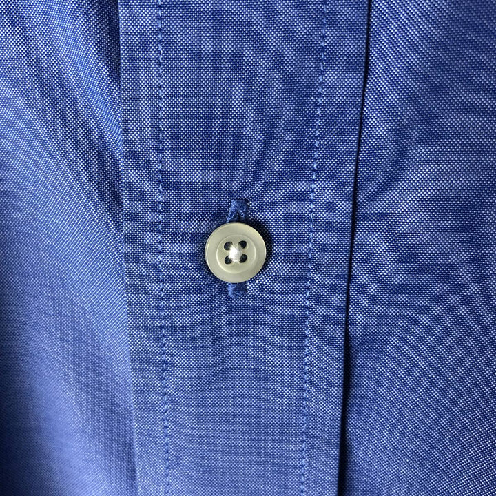 Brooks Brothers Est.1818 Long Sleeve Cotton Shirt, Men's XL cotton blue type Vintage Second Hand