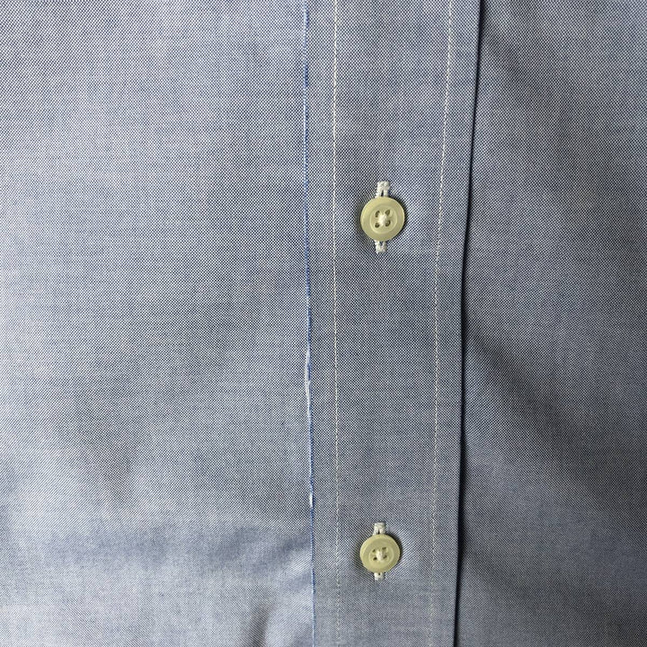 Brooks Brothers Est.1818 Long Sleeve Button-Down Shirt, Men's Size L cotton Blue type light blue Vintage Second Hand