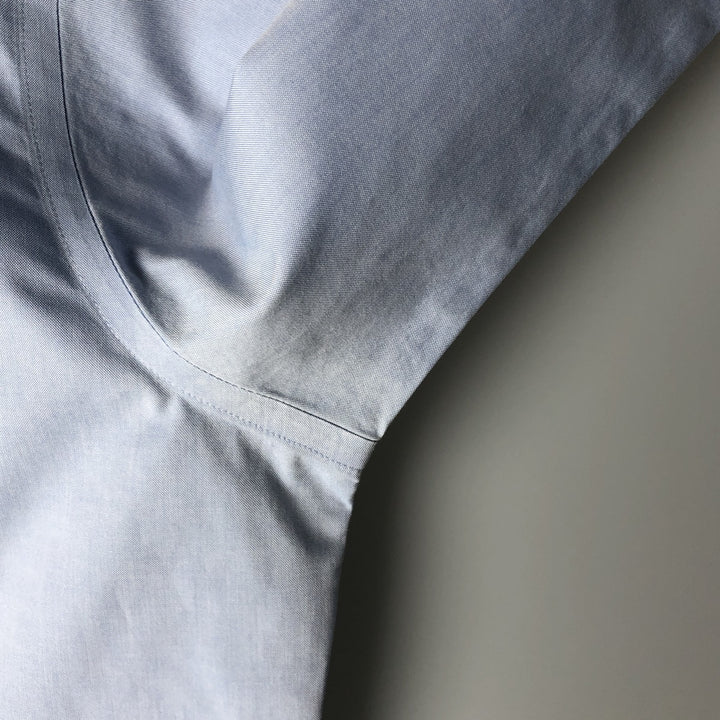 Brooks Brothers 1818 REGENT Wide Collar Long Sleeve Button-Down Shirt, Men's Size L cotton Blue type light blue Vintage Second Hand