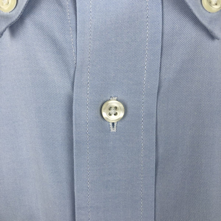 Brooks Brothers Est. 1818 REGENT Long Sleeve Button-Down Shirt, Men's Size Medium Supima Cotton Blue type light blue Vintage Second Hand